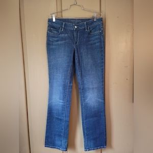 Banana Republic Urban Straight Leg Jeans Size 8